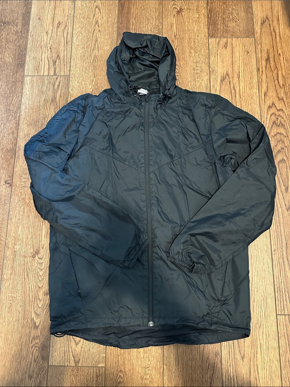 Men's Nike Black Hooded Windbreaker Jacket